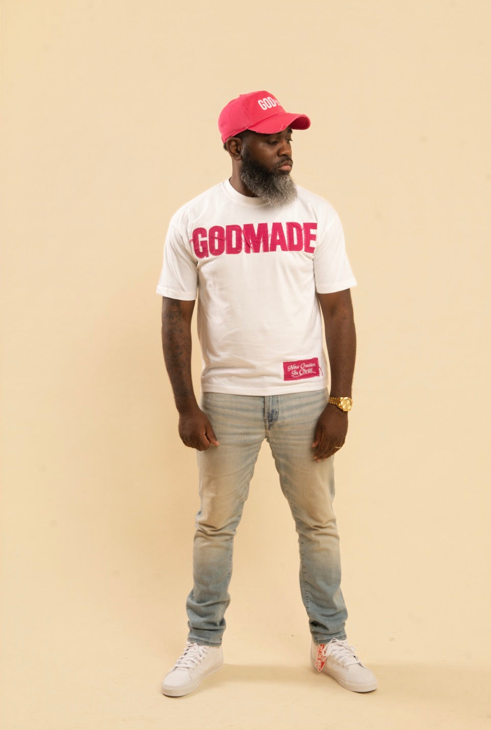 (Passion Pink) New Creation Unisex T-Shirt
