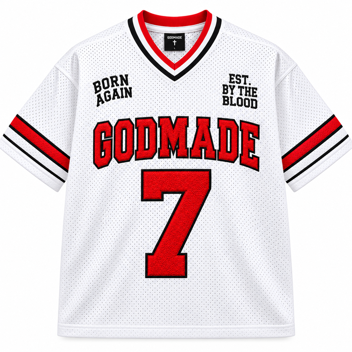 (The Blood Red & Mercy Black) Born Again Jersey
