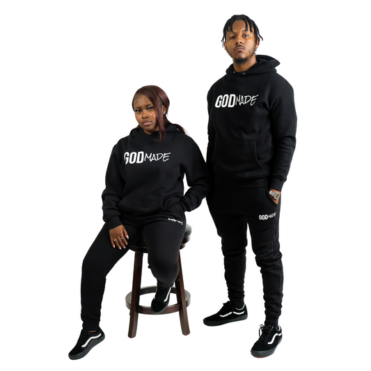 (Mercy Black) GODMADE Unisex Sweatsuit