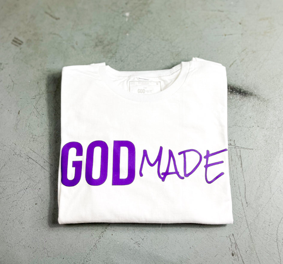 (Purple) GodMade Classic Unisex T-Shirt