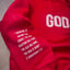 (Red) GODMADE Scripture Unisex Hoodie