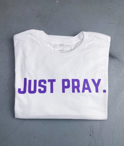 (Purple) Just Pray UNISEX T-SHIRT