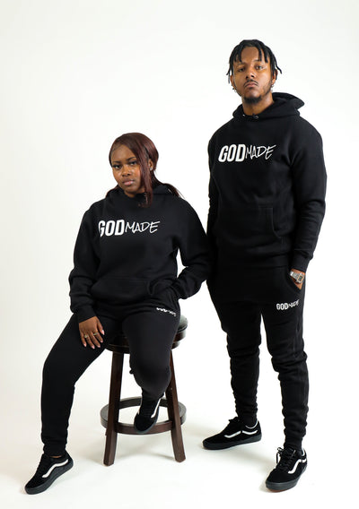 (BLACK) GODMADE UNISEX SWEATSUIT