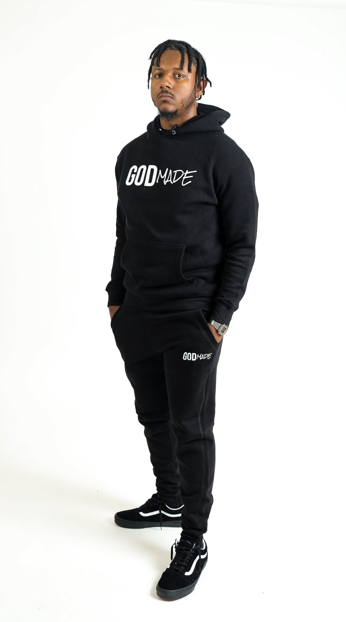 (BLACK) GODMADE UNISEX SWEATSUIT