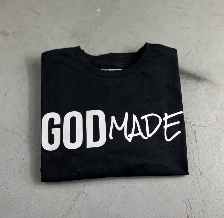 (Black) GODMADE UNISEX T-SHIRT