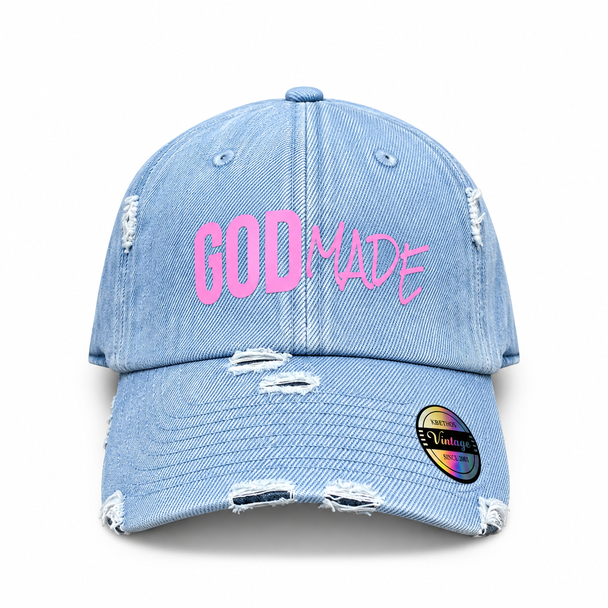 (Promise Pink) GodMade Dad Hat