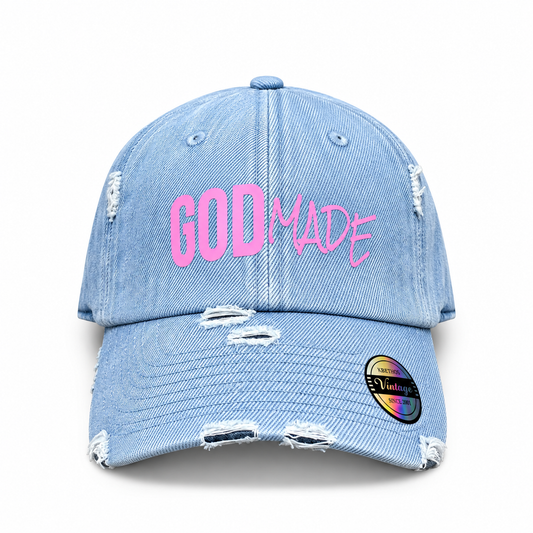 (Promise Pink) GodMade Dad Hat