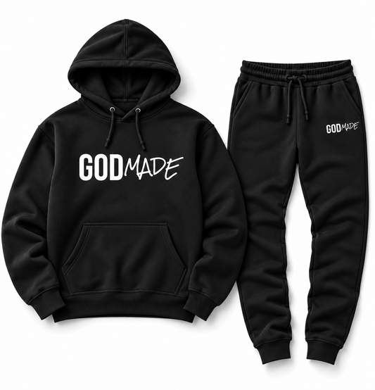 (Mercy Black) GodMade Unisex Sweatsuit