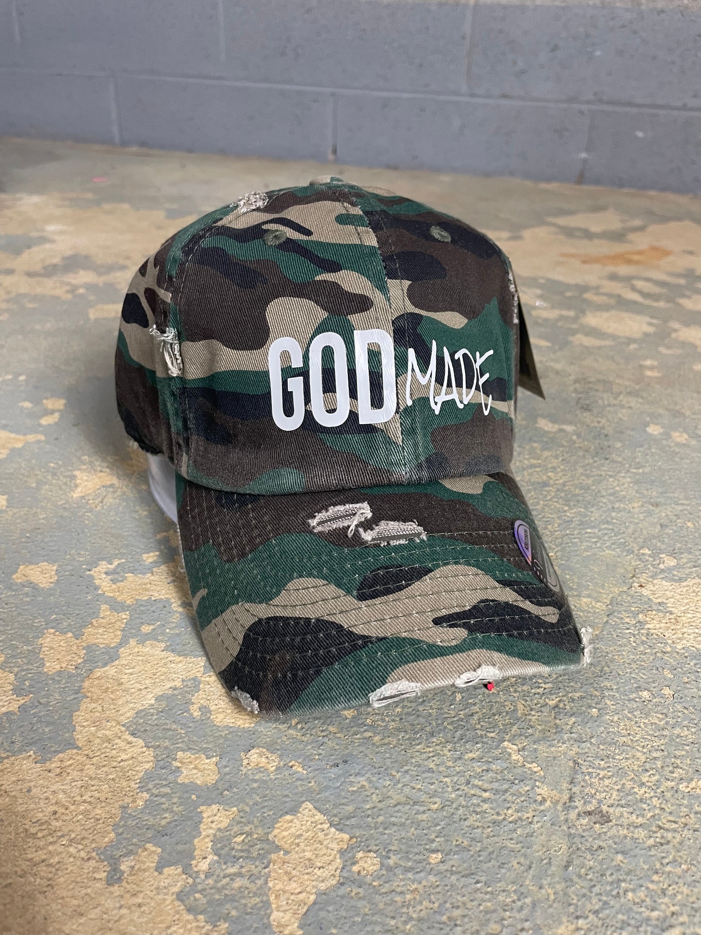 (Camouflage) Classic GODMADE DAD HAT