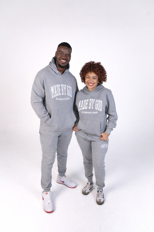 (Gray) Made By God Unisex Sweatsuit